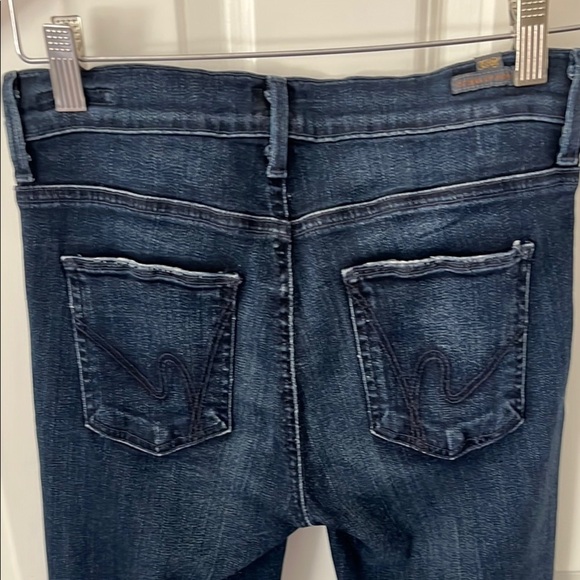 Citizens Of Humanity Blue Skinny Jeans size  8 avedon click skinny leg jeans - Picture 12 of 14